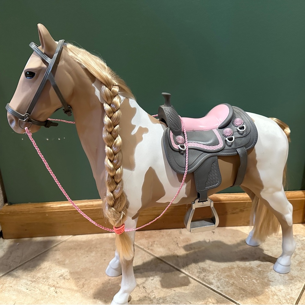 Our Generation by Battat- Palomino Horse- 20"
